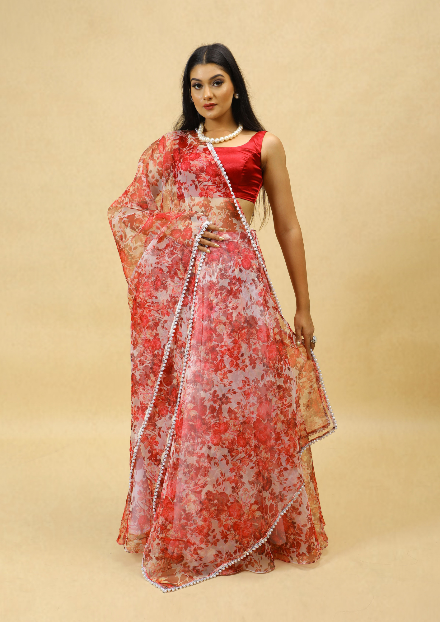 Autumn Rose Lehenga