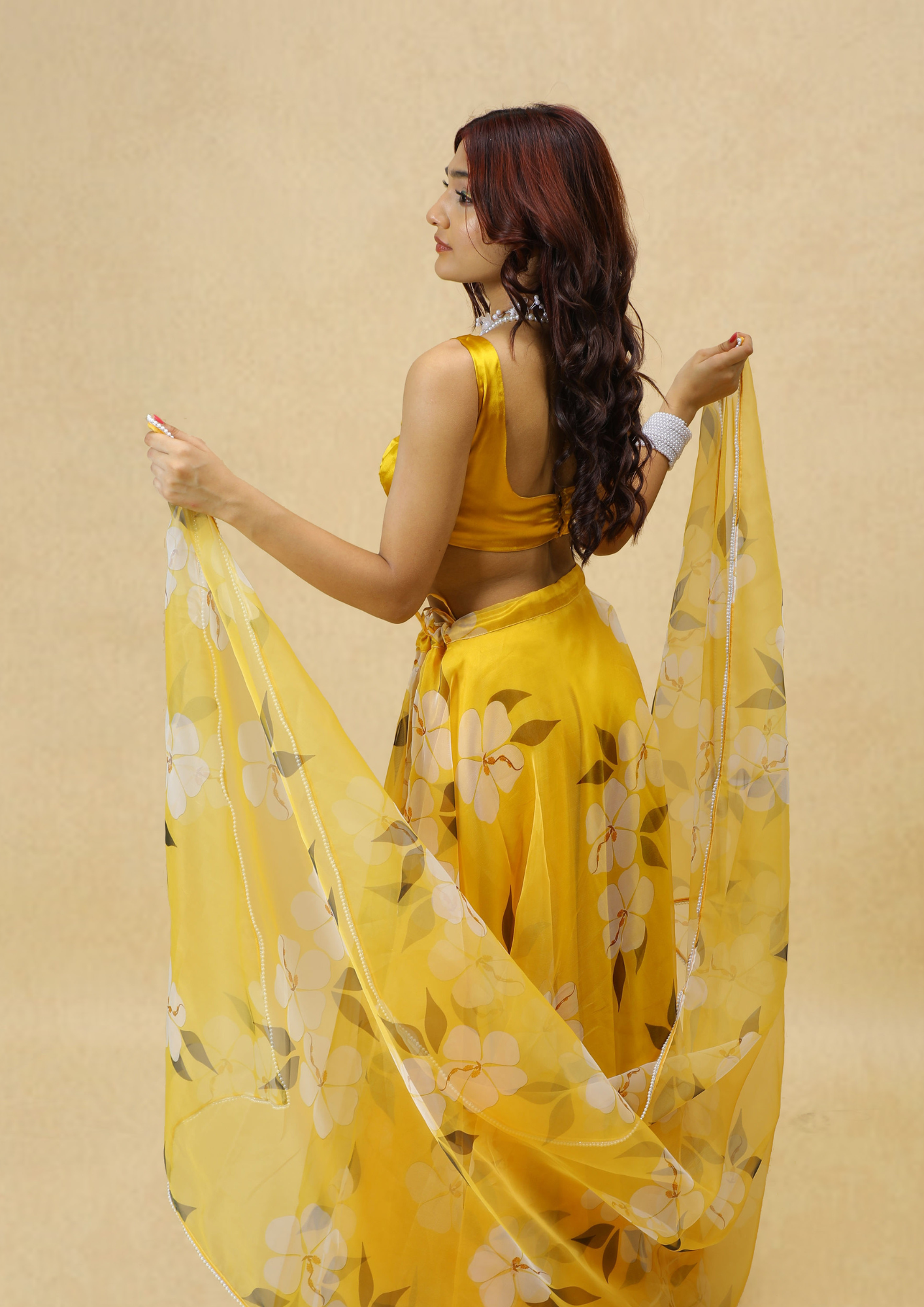 Songbird Haldi Lehenga