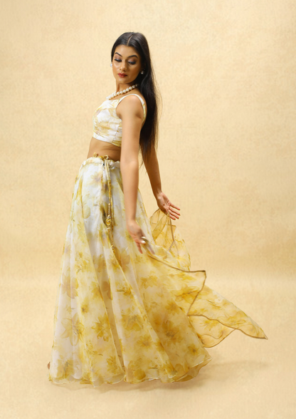 Day Lily Lehenga