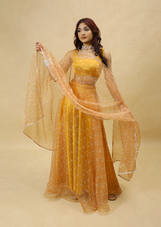 Daffodil Lehenga