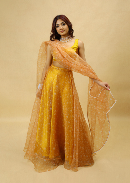 Daffodil Lehenga