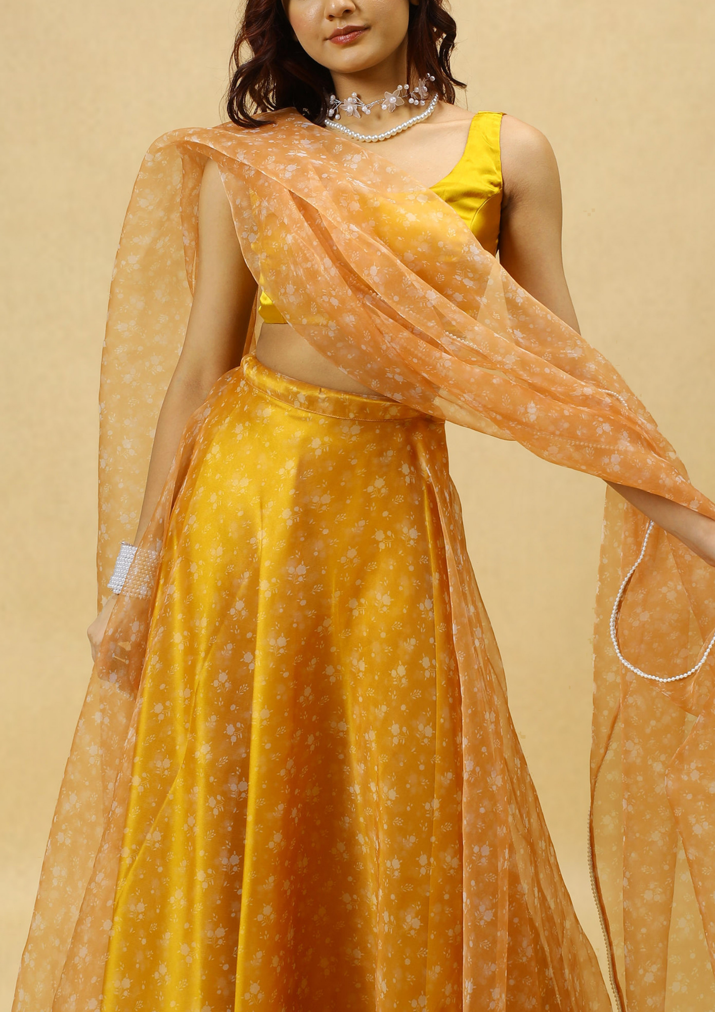 Daffodil Lehenga